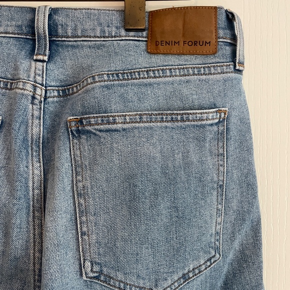 Denim Forum The Arlo High Rise Straight jean 31 / 28L - Picture 5 of 8